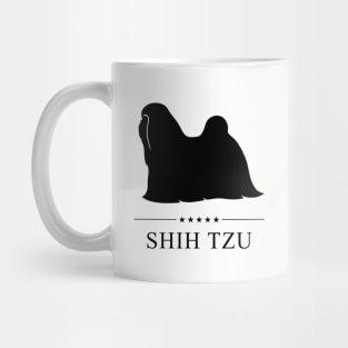 Shih Tzu Black Silhouette Mug